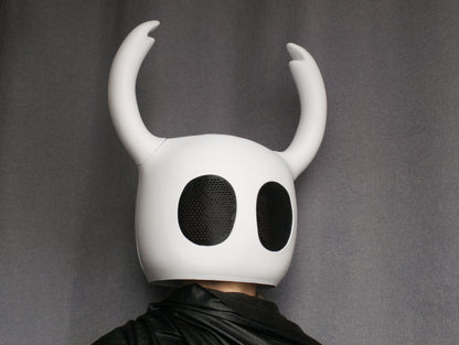 Little Ghost Mask, Knight Cosplay, Mask and nail combo, Halloween Mask