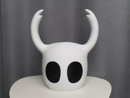 Little Ghost Mask, Knight Cosplay, Mask and nail combo, Halloween Mask