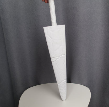 Little Ghost Mask, Knight Cosplay, Mask and nail combo, Halloween Mask