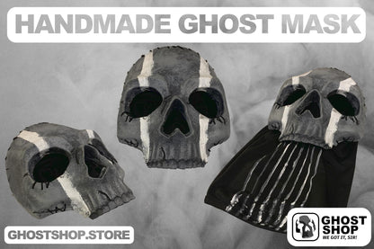 Masque intégral de Ghost - Cosplay du masque d'opérateur Ghost V1