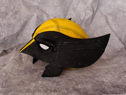 Masque et casque de Wolverine, accessoire de cosplay réaliste, parfait pour un costume d'Halloween