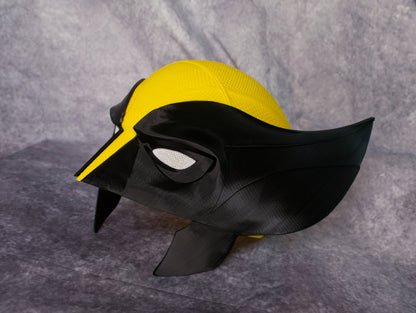 Masque et casque de Wolverine, accessoire de cosplay réaliste, parfait pour un costume d'Halloween