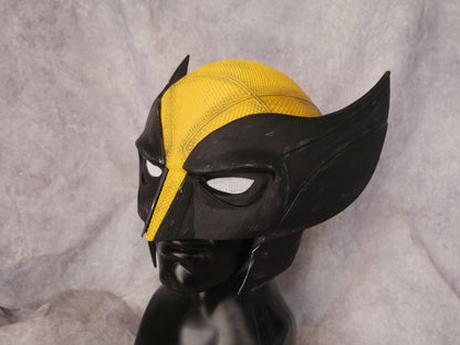 Masque et casque de Wolverine, accessoire de cosplay réaliste, parfait pour un costume d'Halloween