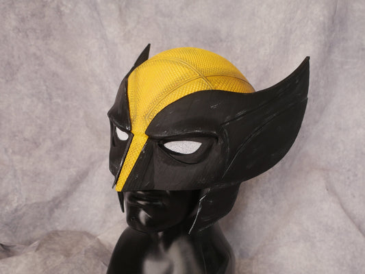 Masque et casque de Wolverine, accessoire de cosplay réaliste, parfait pour un costume d'Halloween