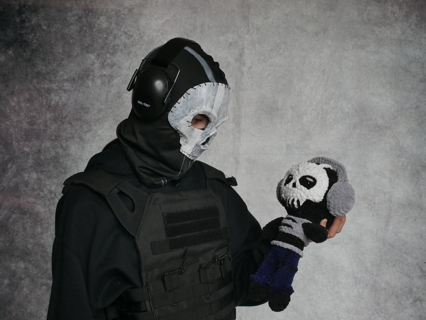 Peluche fantôme - Fait main