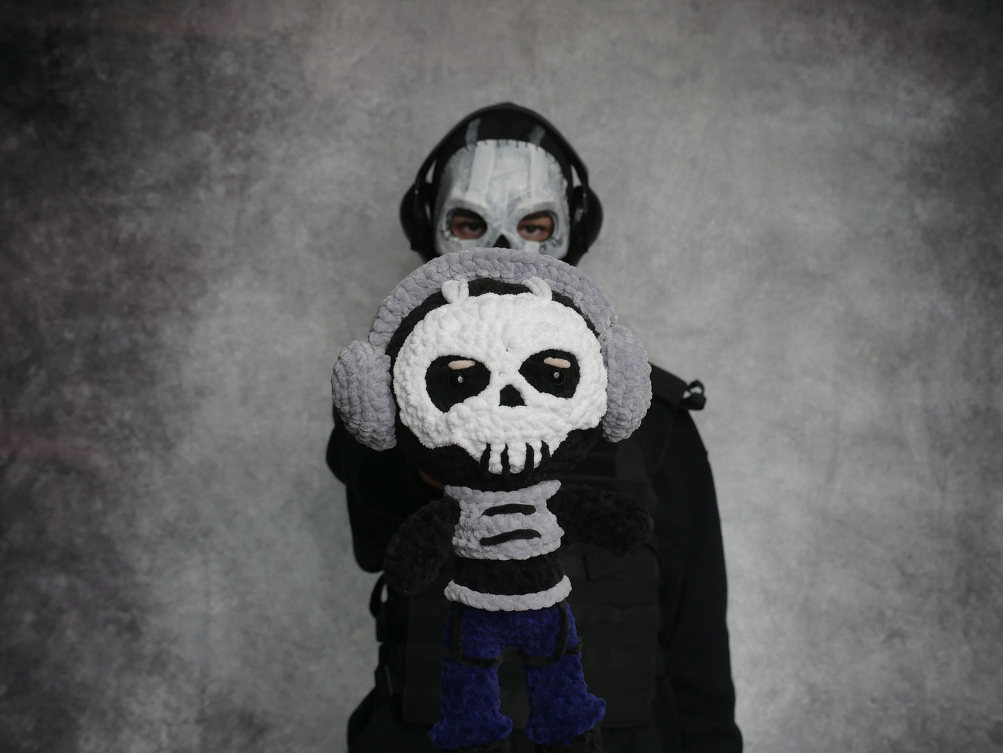 Masque intégral de Ghost - Cosplay du masque d'opérateur Ghost V1