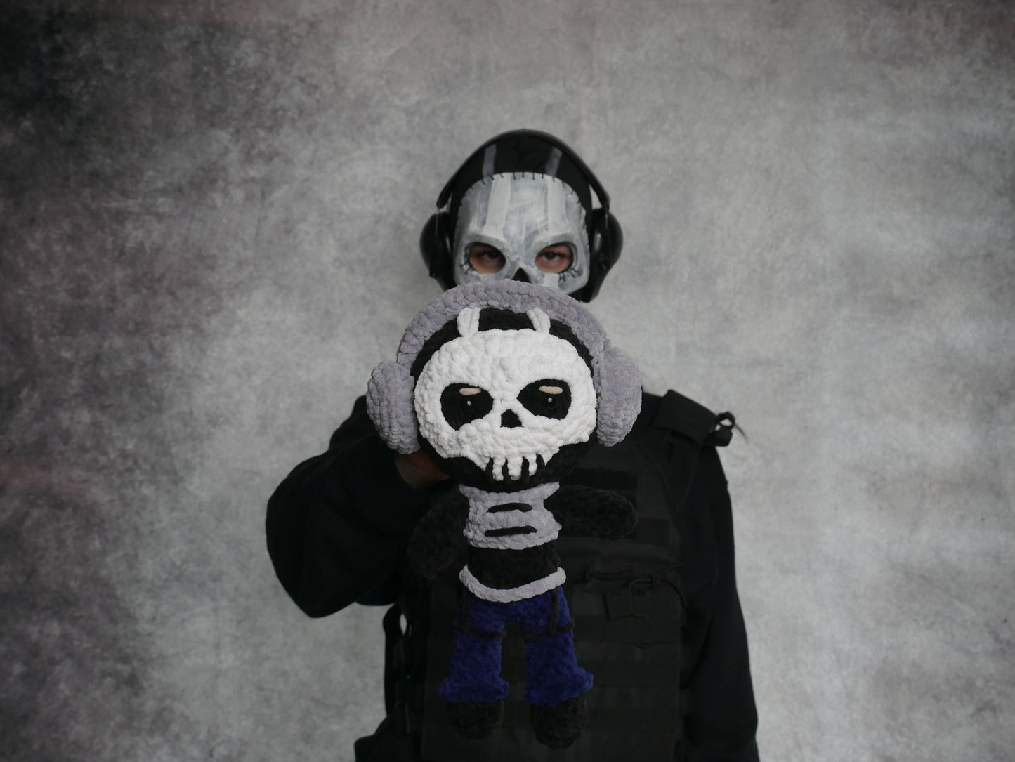Peluche fantôme - Fait main
