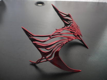 Couronne de la Sorcière Rouge Dégradé Rouge