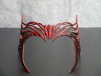 Couronne de la Sorcière Rouge Dégradé Rouge