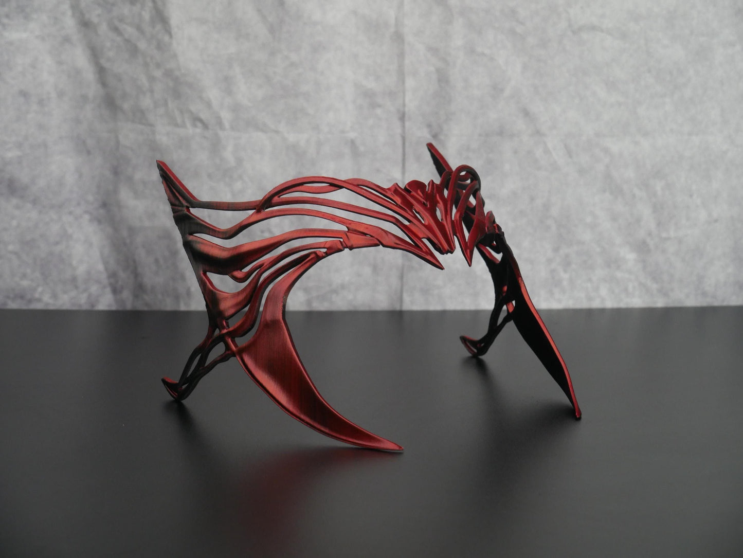 Couronne de la Sorcière Rouge Dégradé Rouge