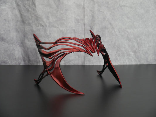 Couronne de la Sorcière Rouge Dégradé Rouge