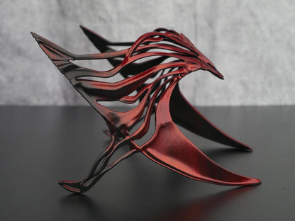 Couronne de la Sorcière Rouge Dégradé Rouge